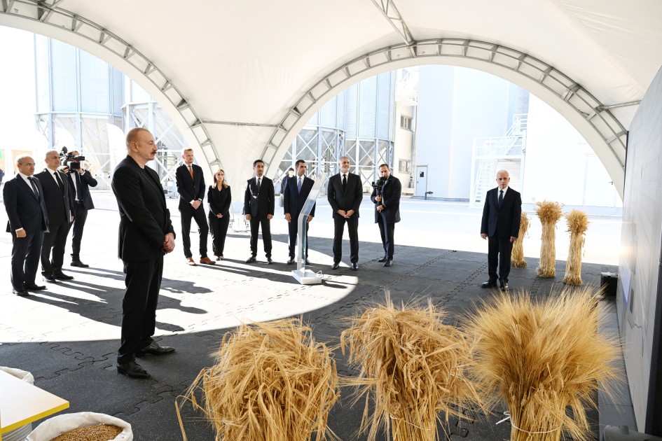 İmişlidə “Promalt” MMC-nin arpa emalı müəssisəsi istifadəyə verildi - FOTOLAR