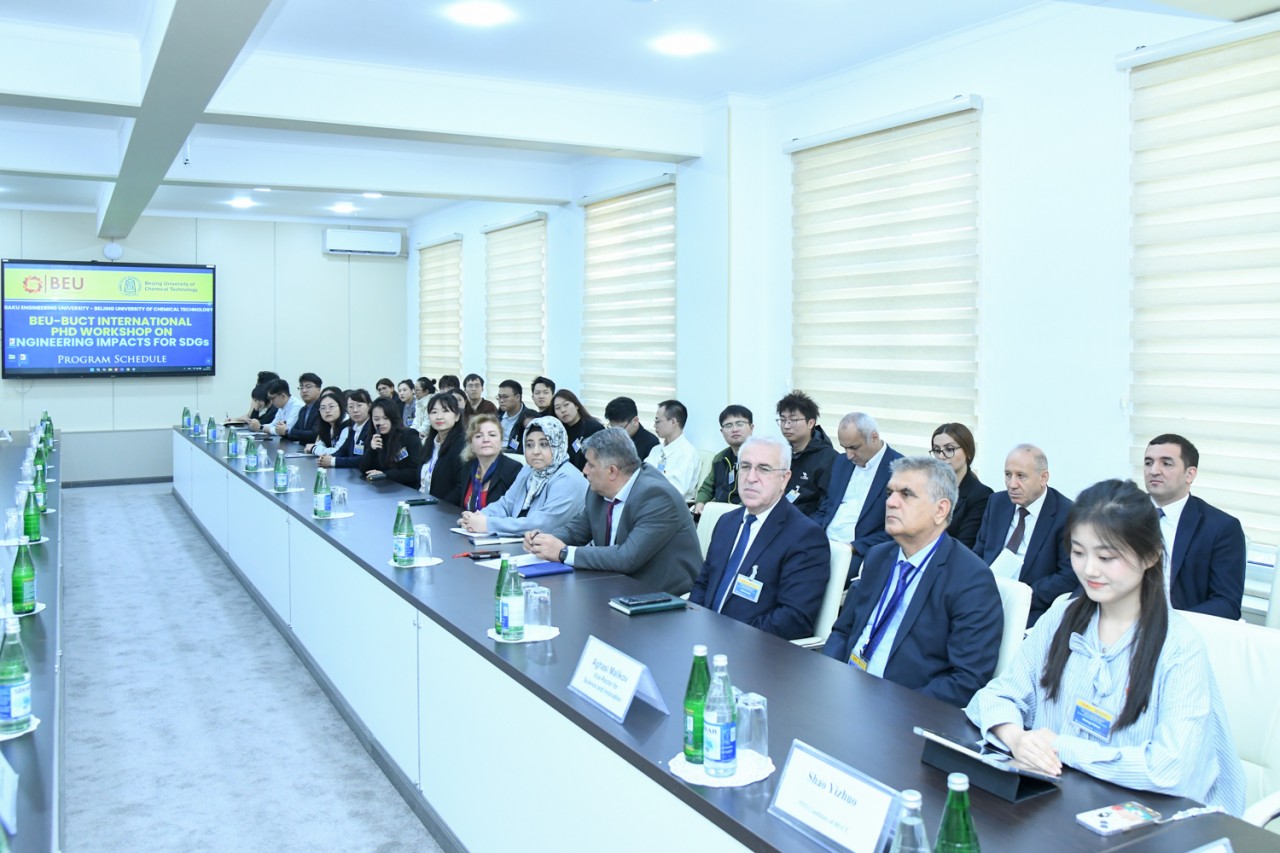 BMU-da Çindən olan 30-dan artıq doktorantın iştirakı ilə elmi seminar keçirilir - FOTOLAR