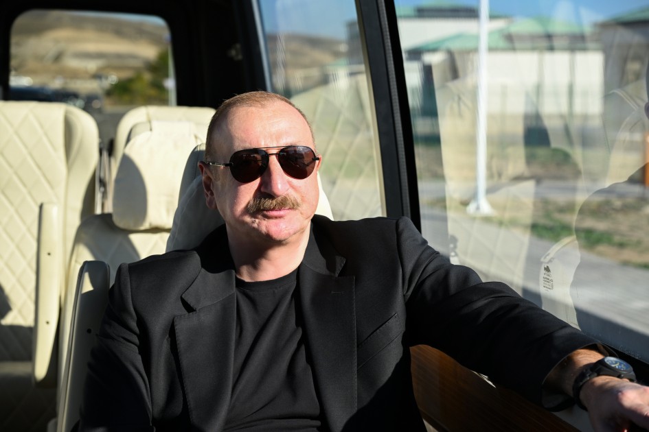 İlham Əliyev Zəngilanda kəndlərin açılışında iştirak etdi - FOTOLAR