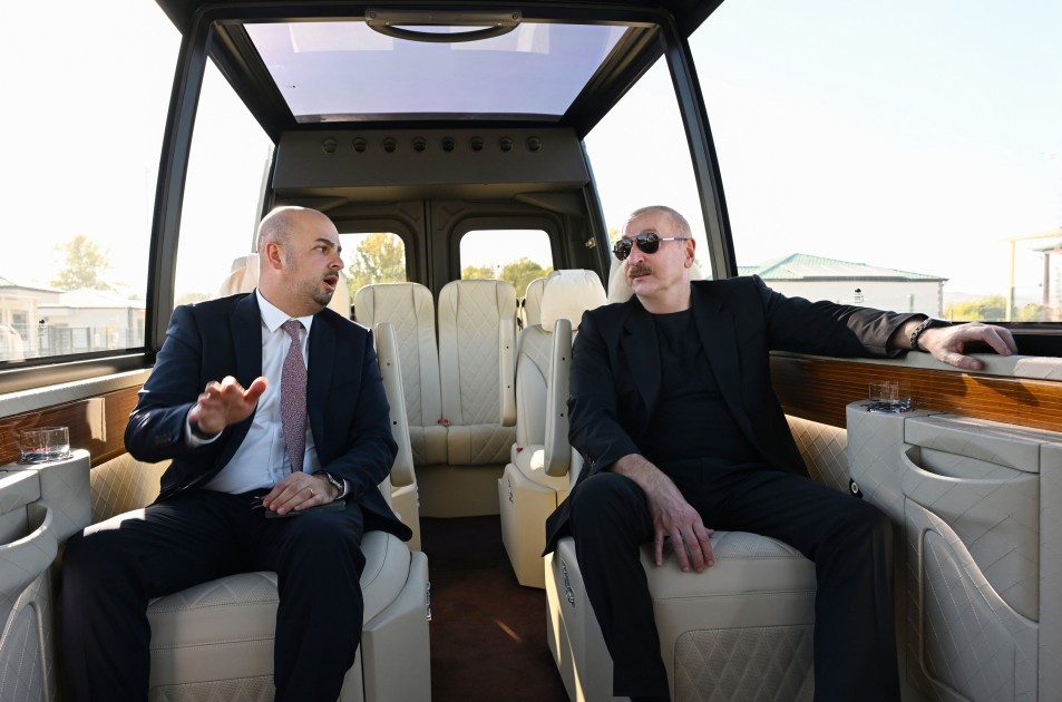 İlham Əliyev Zəngilanda kəndlərin açılışında iştirak etdi - FOTOLAR