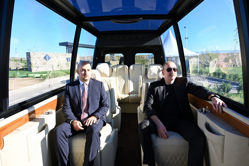 İlham Əliyev Zəngilanda kəndlərin açılışında iştirak etdi - FOTOLAR