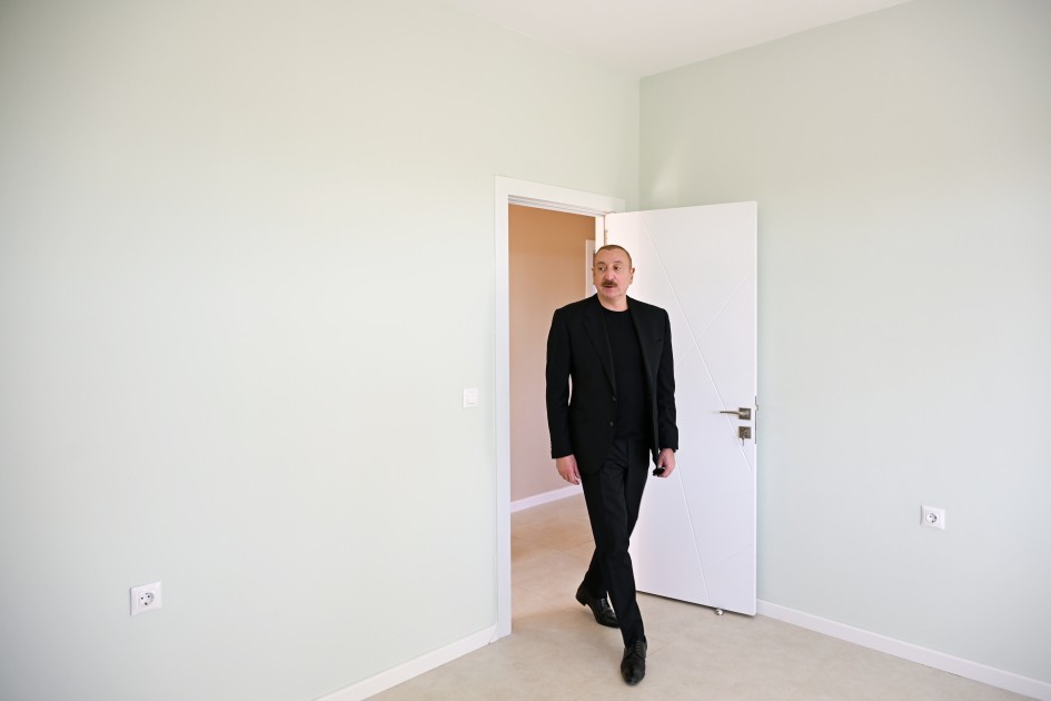 İlham Əliyev Zəngilanda kəndlərin açılışında iştirak etdi - FOTOLAR