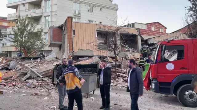 Türkiyədə bina çökdü - Ölənlər var (YENİLƏNİB)