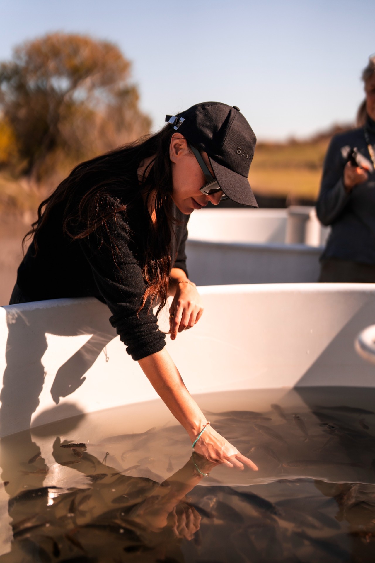 Leyla və Arzu Əliyevalar Axar-Baxar Milli Parkının açılışında - FOTOLAR