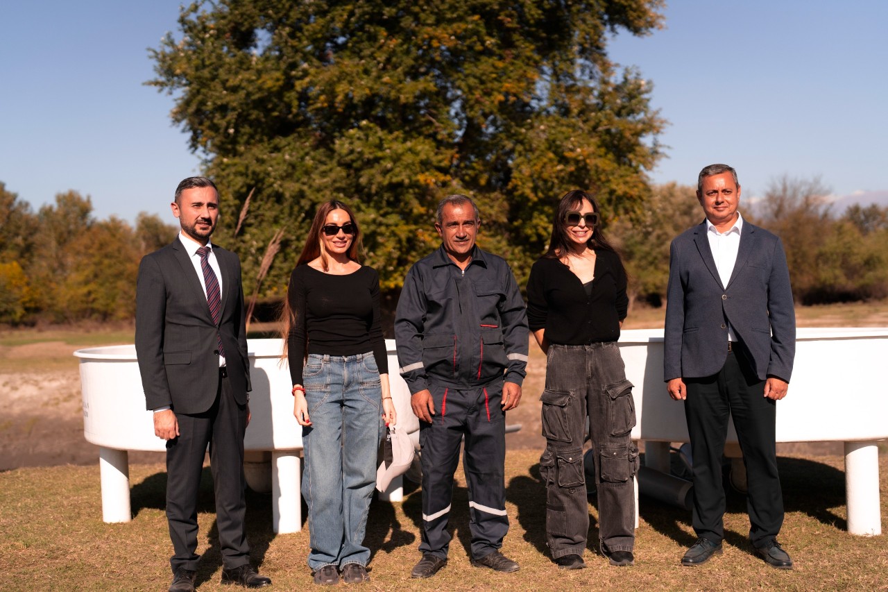 Leyla və Arzu Əliyevalar Axar-Baxar Milli Parkının açılışında - FOTOLAR