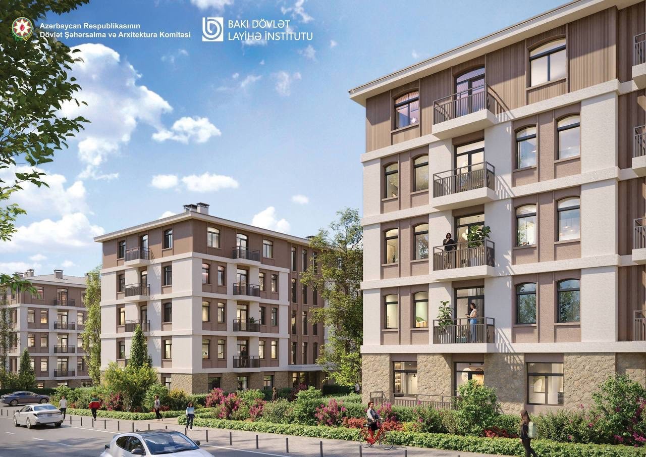 Cəbrayılda inşa ediləcək yaşayış komplekslərinin layihə sənədləri paylaşılıb - FOTOLAR