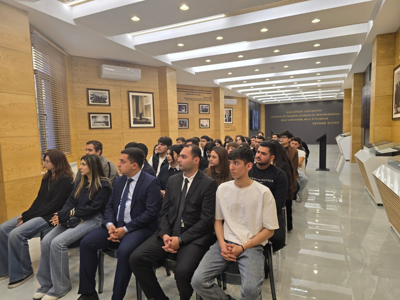 YAP Yasamal rayon təşkilatı BDU-da görüş keçirdi - FOTOLAR