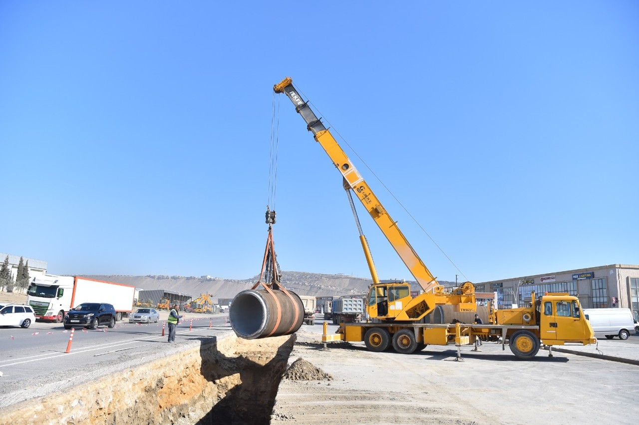 Lökbatanda 23 kilometrlik kollektor tikilir - FOTO/VİDEO