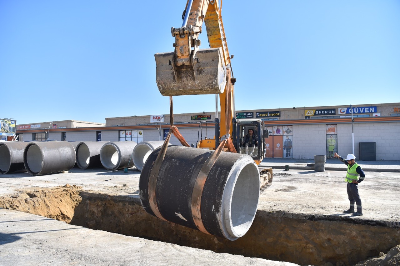 Lökbatanda 23 kilometrlik kollektor tikilir - FOTO/VİDEO