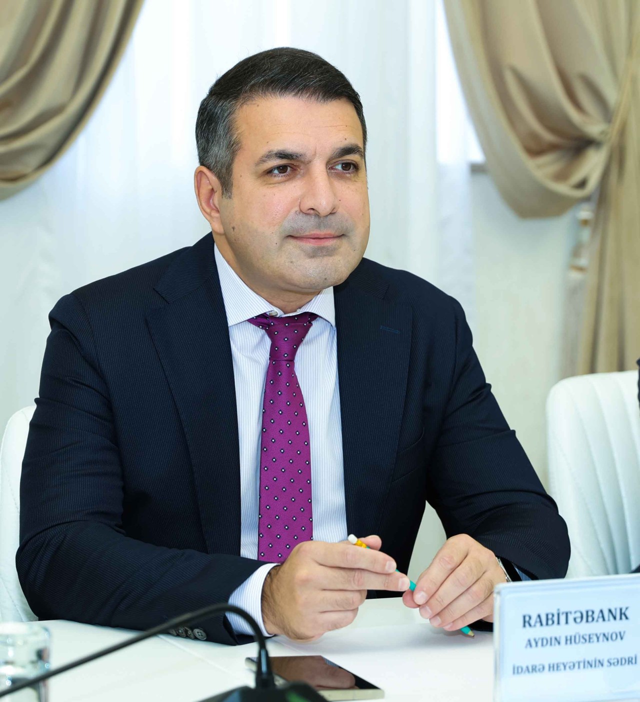 UNEC ilə “Rabitəbank” arasında əməkdaşlıq memorandumu imzalanıb - FOTOLAR