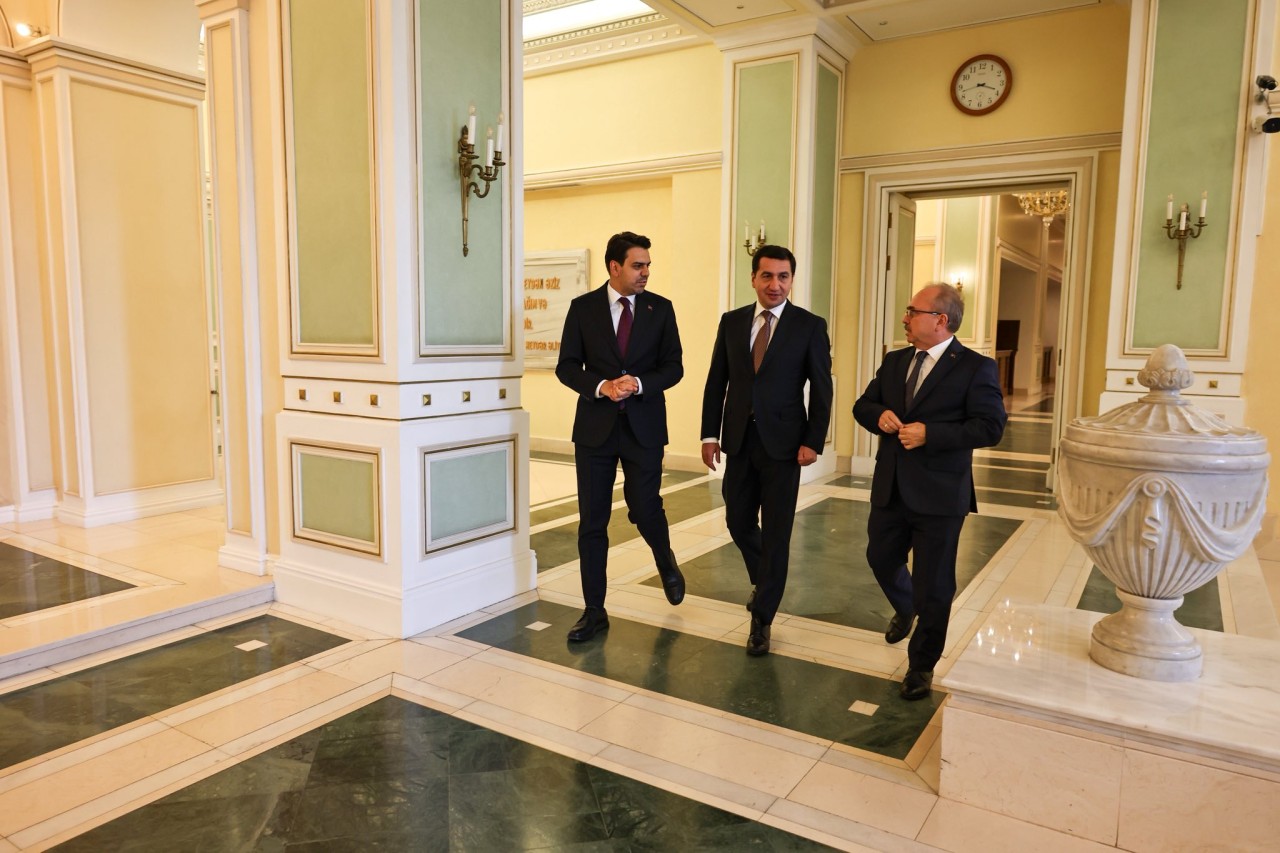 Hikmət Hacıyev TİKA sədri ilə görüşdü - FOTOLAR