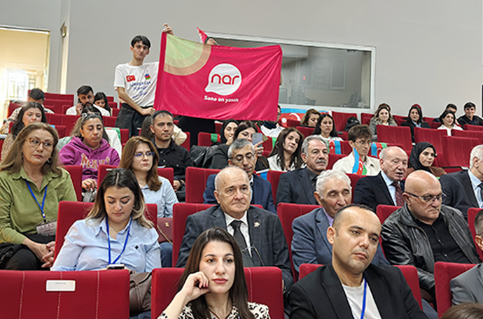 “Nar” Azərbaycan dilinə həsr olunmuş beynəlxalq simpoziuma dəstək olub - FOTO