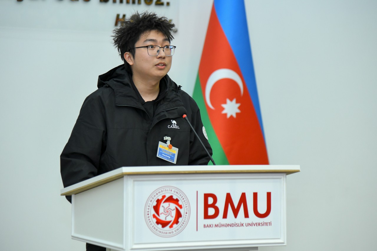 BMU-nun rektoru ikili diplom proqramından danışdı - FOTOLAR