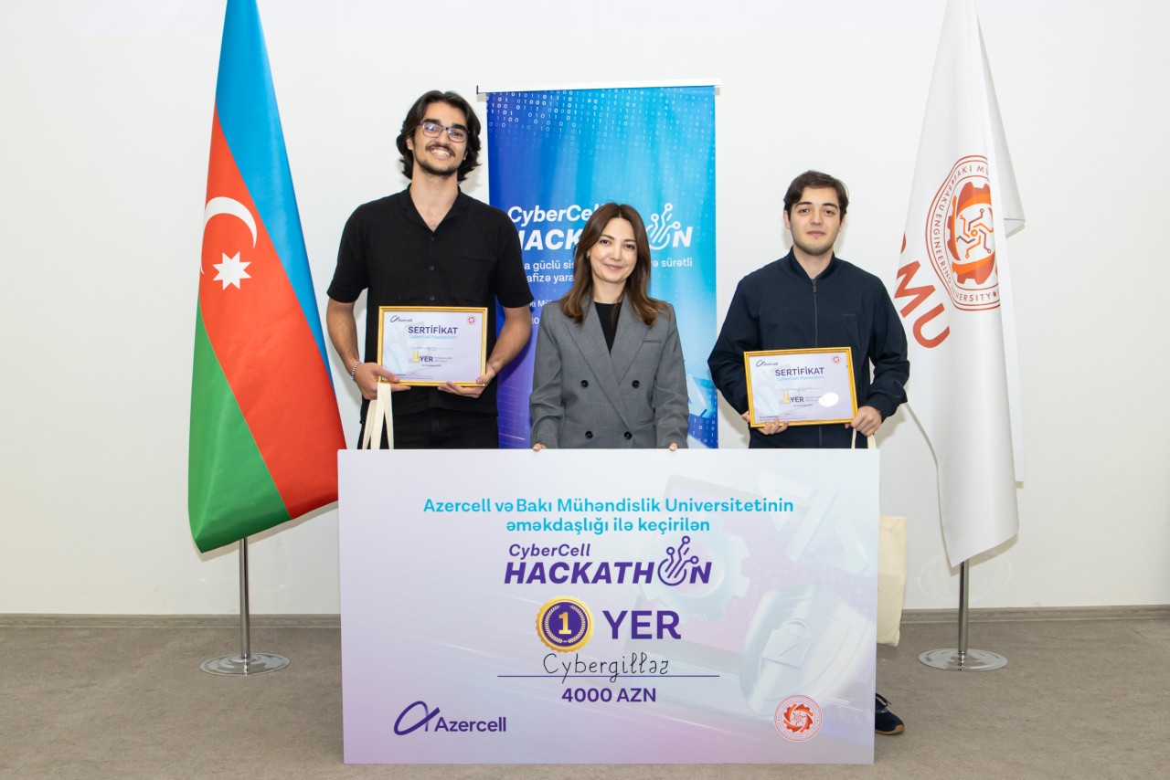 "Azercell" "CyberCell Hackathon" müsabiqəsinin qaliblərini elan etdi - FOTOLAR
