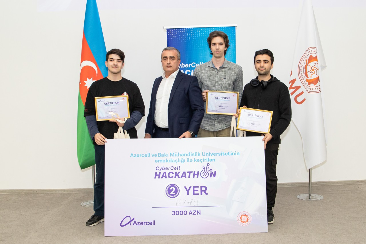 "Azercell" "CyberCell Hackathon" müsabiqəsinin qaliblərini elan etdi - FOTOLAR