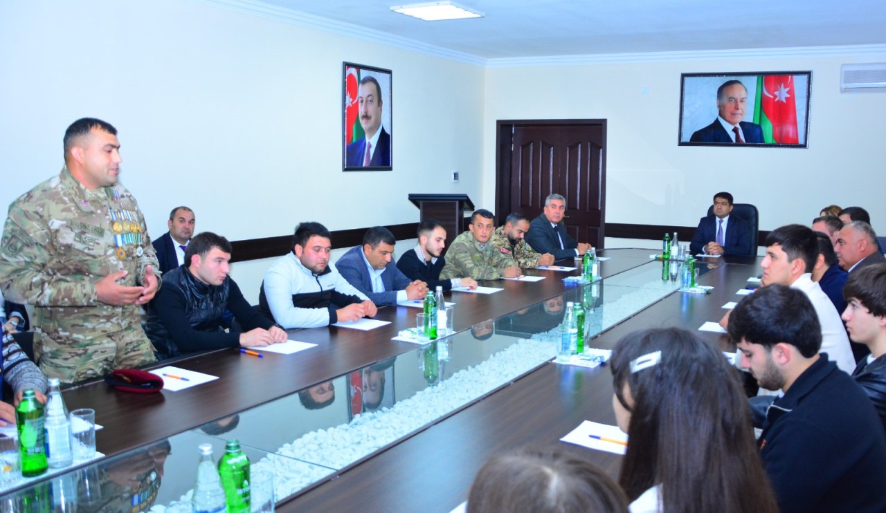 Ağstafa RİH-də Zəfər Gününə həsr olunmuş tədbir keçirilib - FOTOLAR