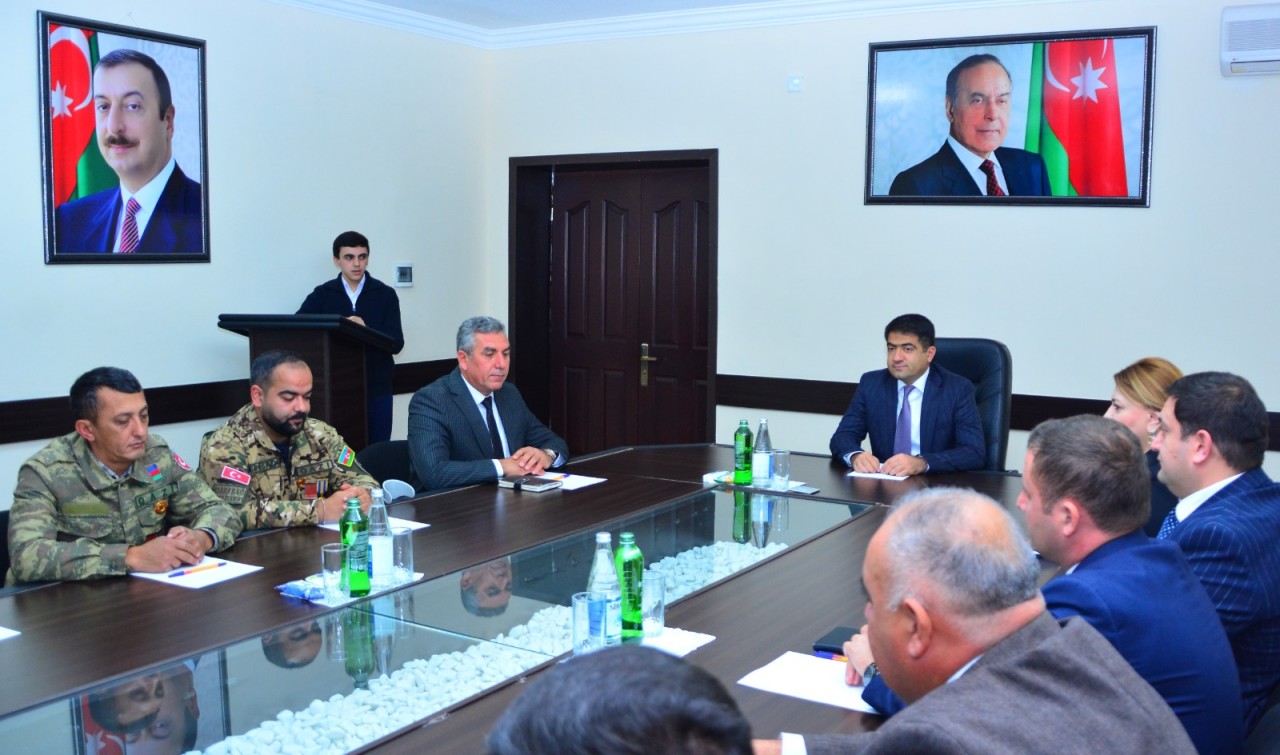 Ağstafa RİH-də Zəfər Gününə həsr olunmuş tədbir keçirilib - FOTOLAR