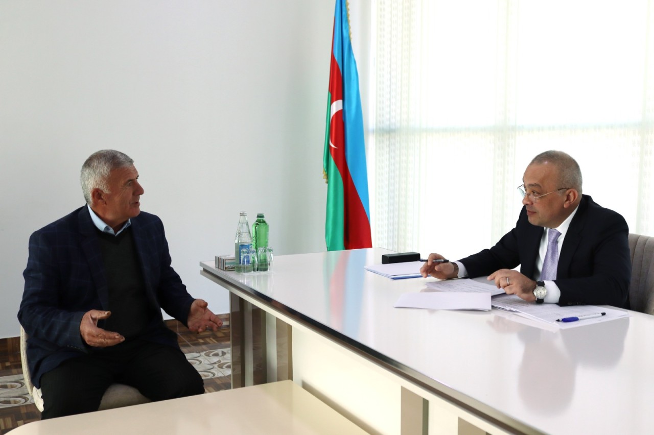 Agentlik sədri Göygöldə vətəndaşlarla görüşüb - FOTOLAR