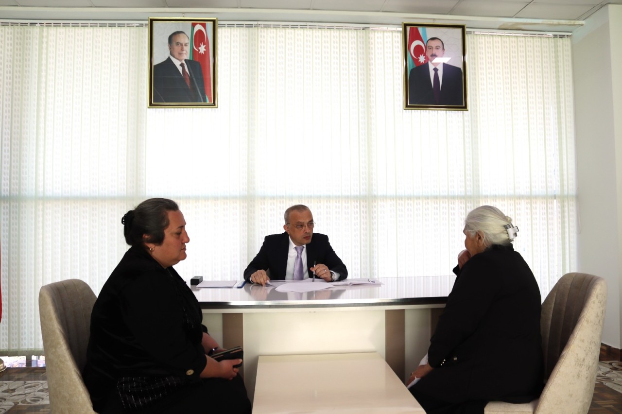 Agentlik sədri Göygöldə vətəndaşlarla görüşüb - FOTOLAR