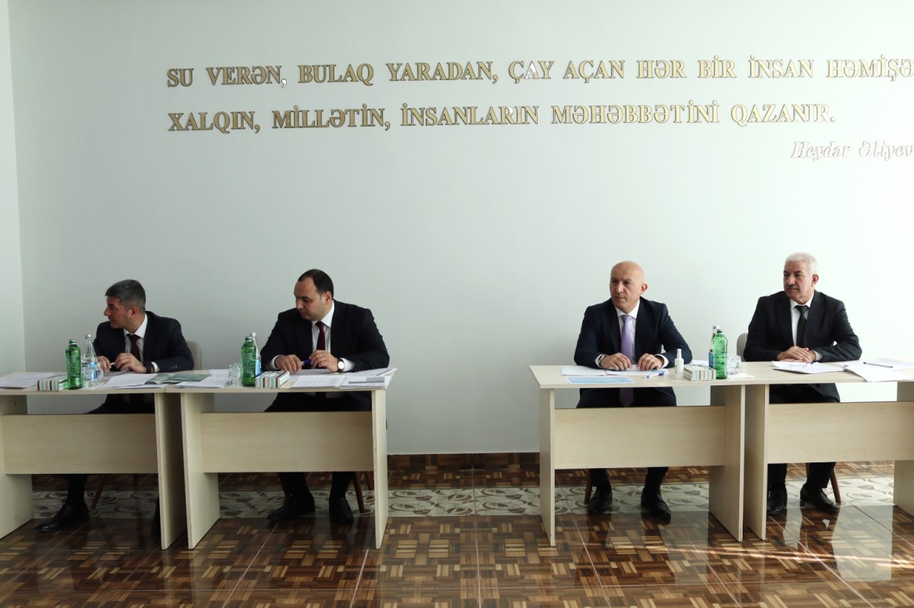 Agentlik sədri Göygöldə vətəndaşlarla görüşüb - FOTOLAR