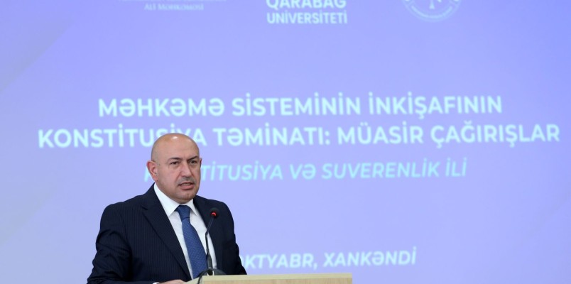 İnam Kərimov Qarabağ Universitetində çıxış etdi - FOTOLAR