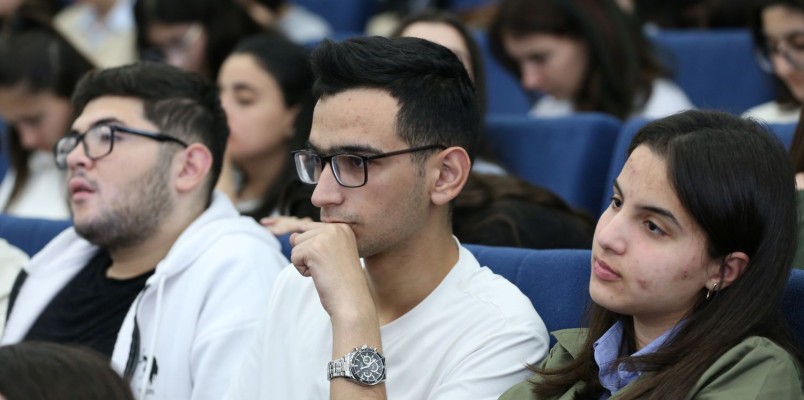 İnam Kərimov Qarabağ Universitetində çıxış etdi - FOTOLAR