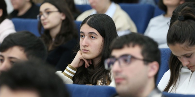 İnam Kərimov Qarabağ Universitetində çıxış etdi - FOTOLAR
