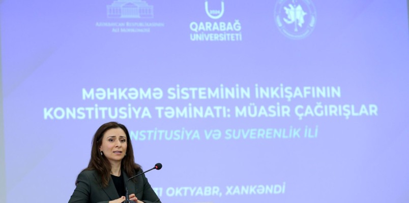 İnam Kərimov Qarabağ Universitetində çıxış etdi - FOTOLAR