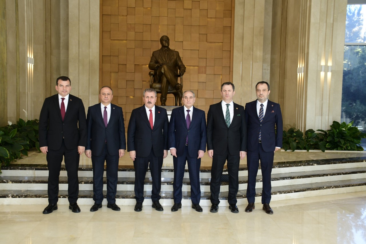 Tahir Budaqov Mustafa Destici ilə görüşdü - FOTOLAR