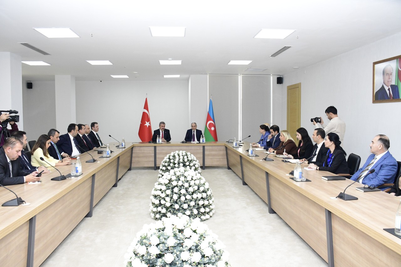 Tahir Budaqov Mustafa Destici ilə görüşdü - FOTOLAR