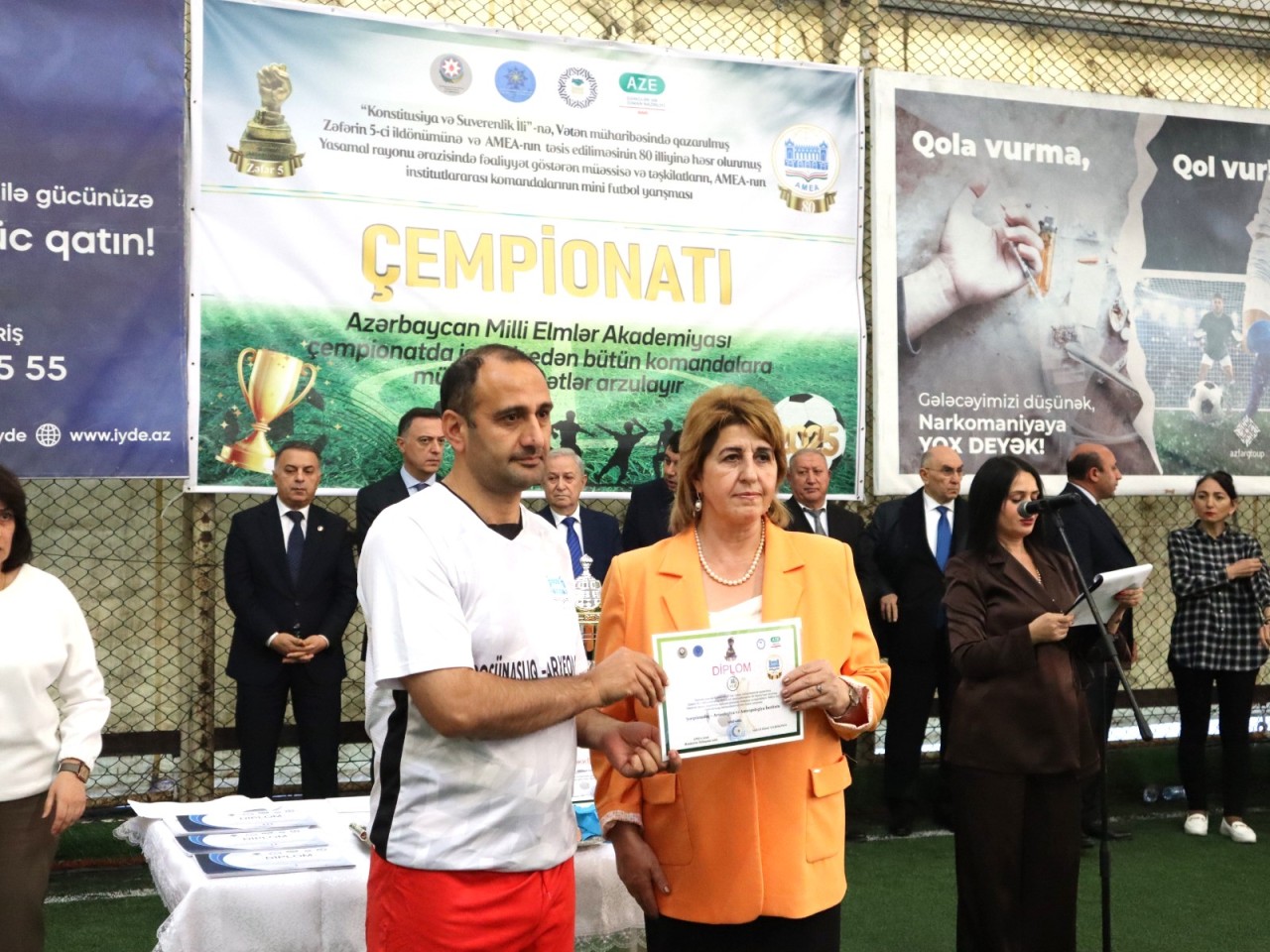 Yasamal rayonunda idman yarışlarının bağlanış mərasimi keçirilib - FOTOLAR