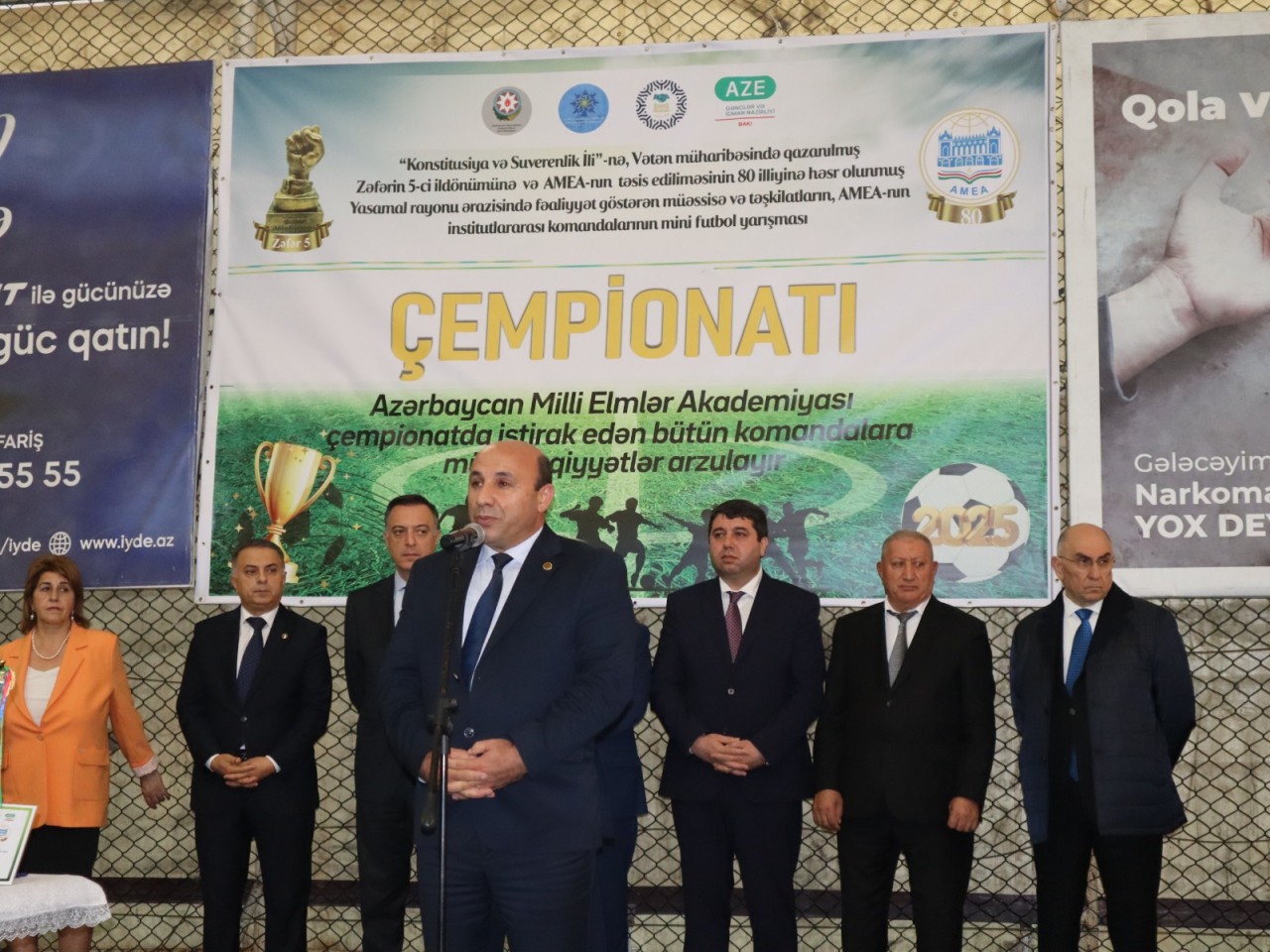 Yasamal rayonunda idman yarışlarının bağlanış mərasimi keçirilib - FOTOLAR