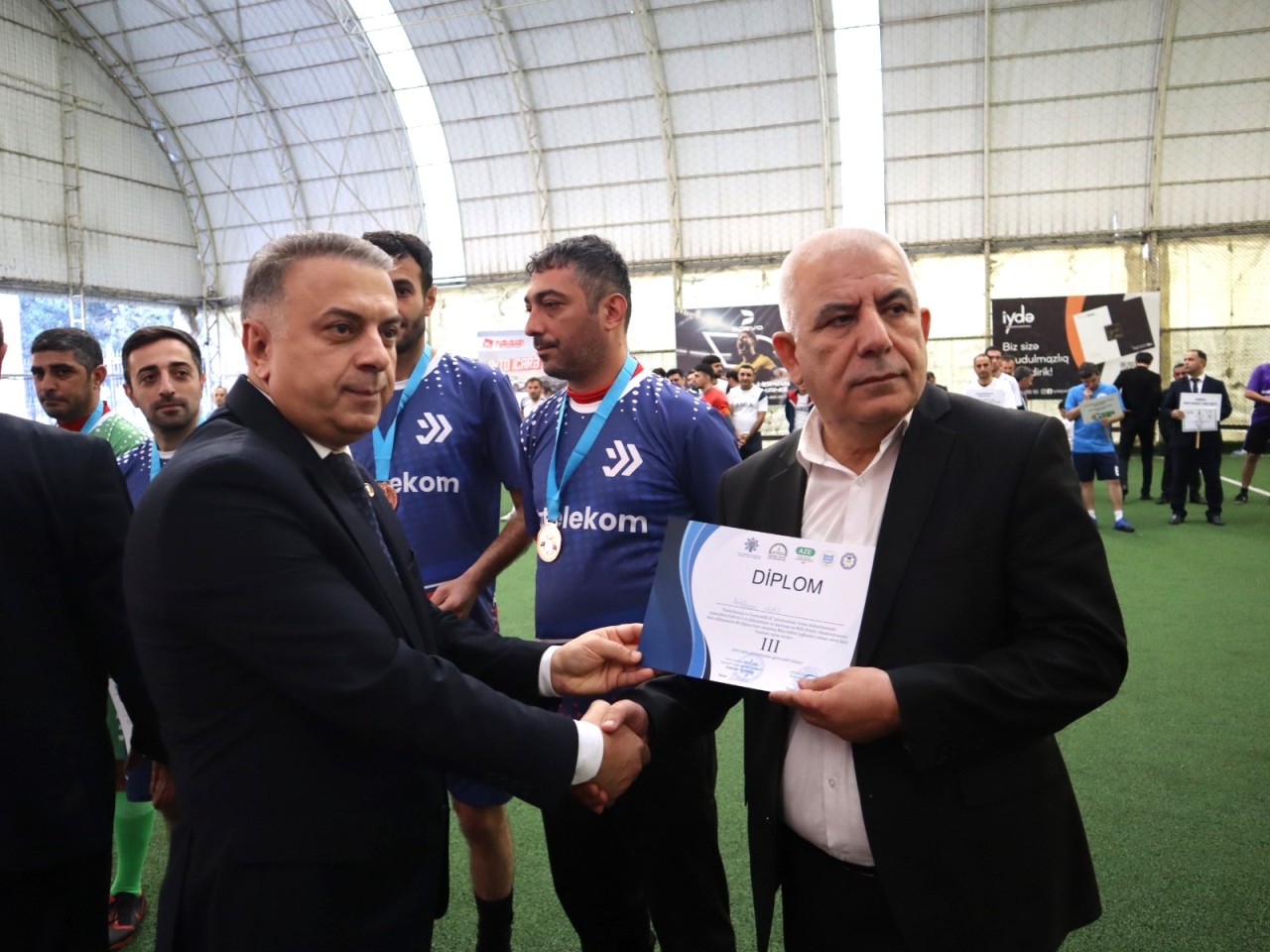 Yasamal rayonunda idman yarışlarının bağlanış mərasimi keçirilib - FOTOLAR