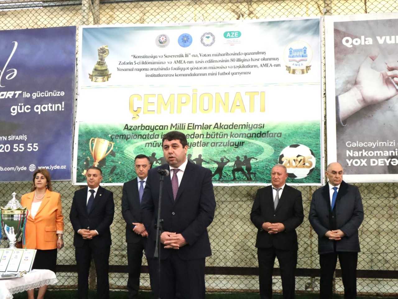 Yasamal rayonunda idman yarışlarının bağlanış mərasimi keçirilib - FOTOLAR