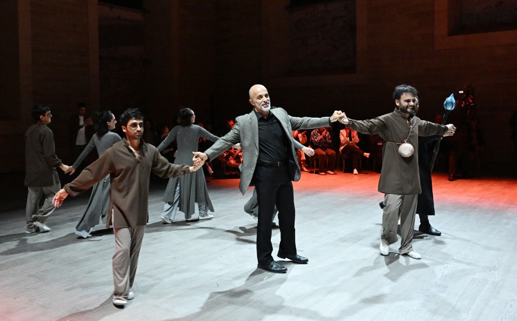 Prezidentin ailəsi Daş Salnamə Muzeyində - FOTOLAR