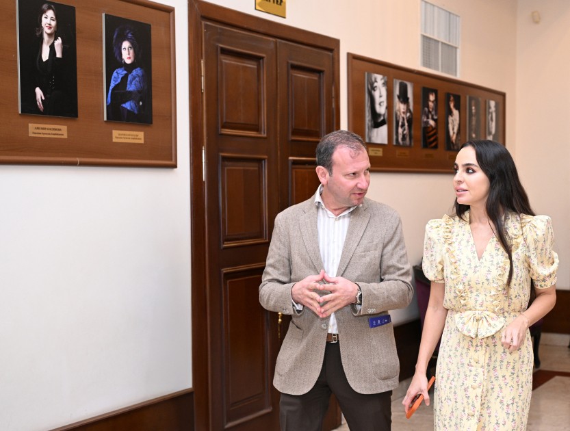 Leyla Əliyeva inklüziv rəqs tamaşasını izlədi - FOTOLAR