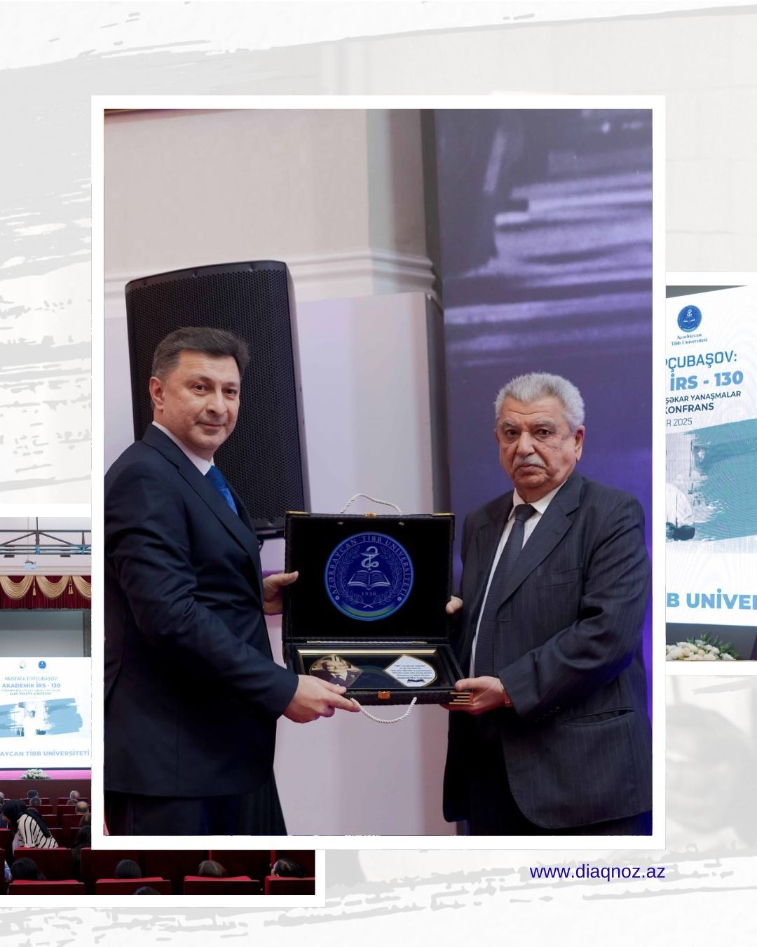 Diaqnoz Tibb Mərkəzi Mustafa Topçubaşova həsr olunmuş konfransda - FOTOLAR