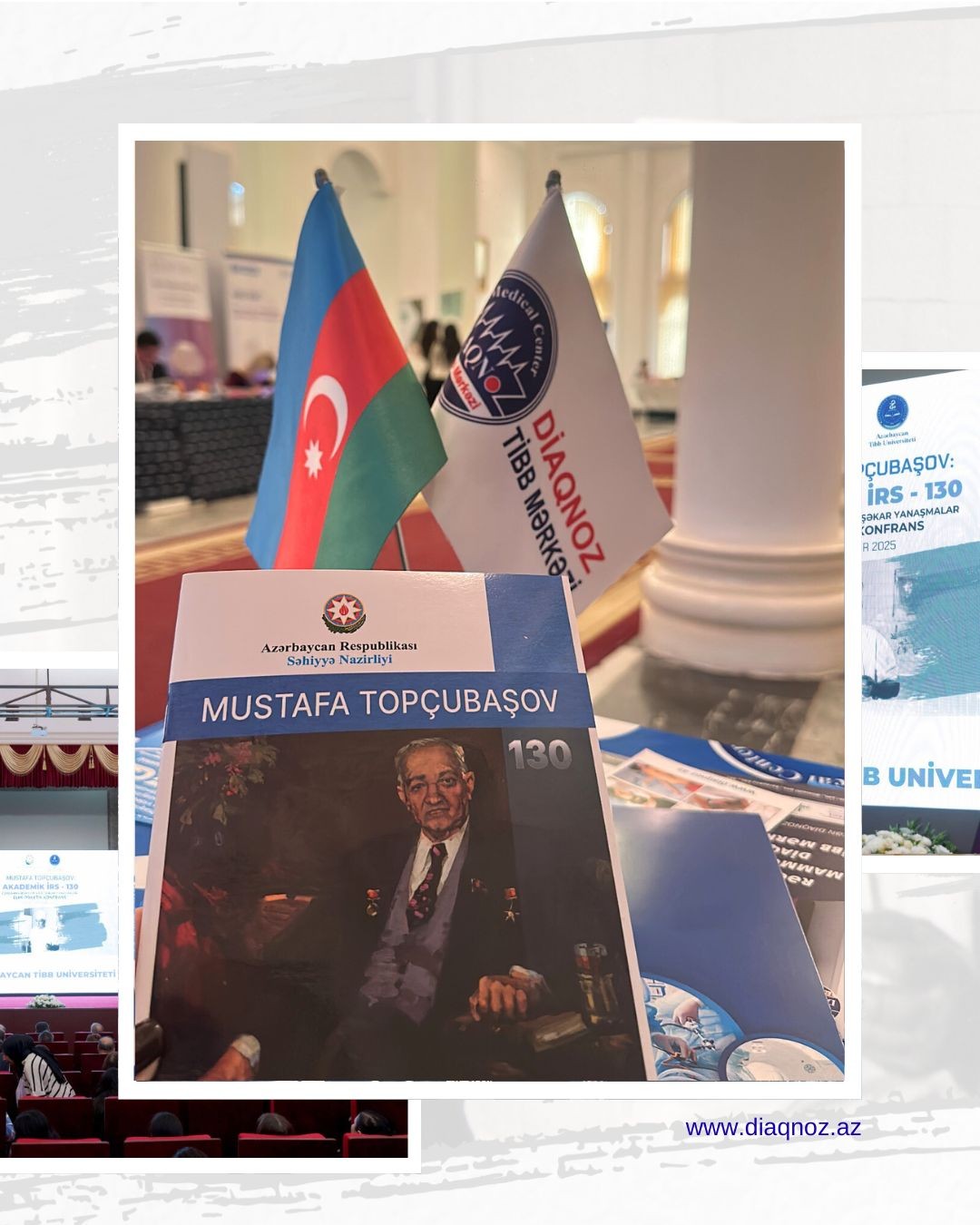 Diaqnoz Tibb Mərkəzi Mustafa Topçubaşova həsr olunmuş konfransda - FOTOLAR