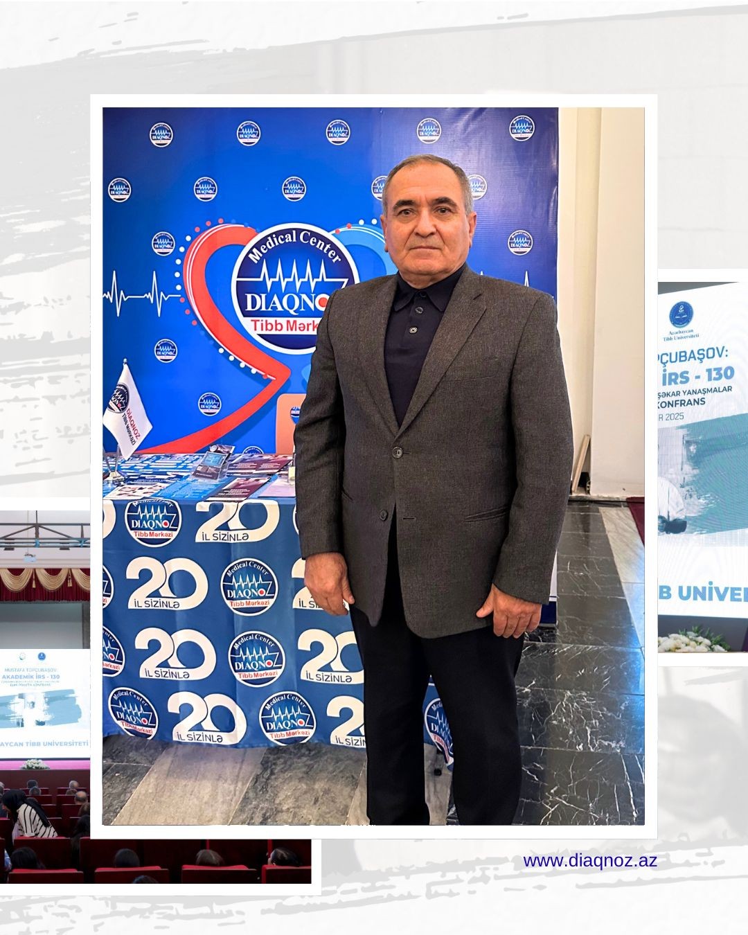 Diaqnoz Tibb Mərkəzi Mustafa Topçubaşova həsr olunmuş konfransda - FOTOLAR