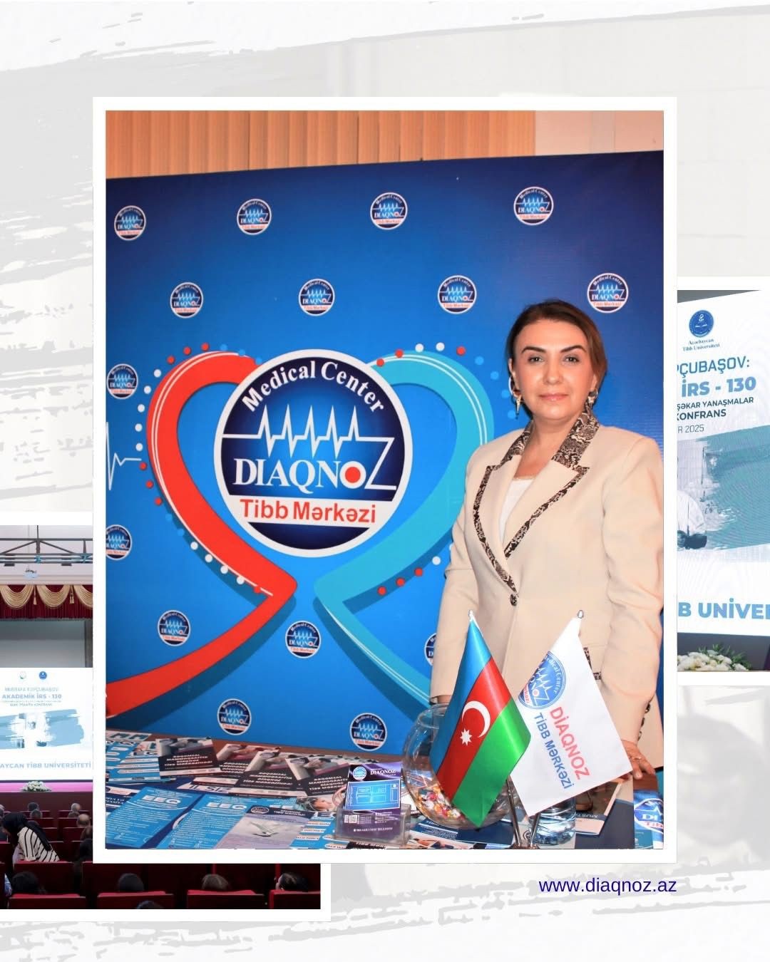 Diaqnoz Tibb Mərkəzi Mustafa Topçubaşova həsr olunmuş konfransda - FOTOLAR