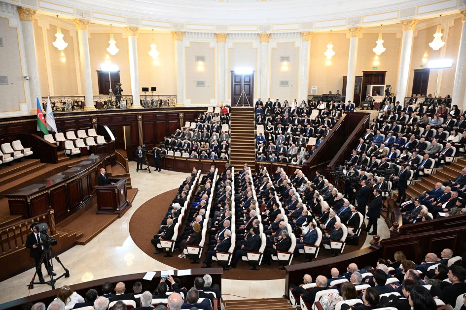 Prezident AMEA-da çıxış etdi - TAM MƏTN (YENİLƏNİB+FOTOLAR)