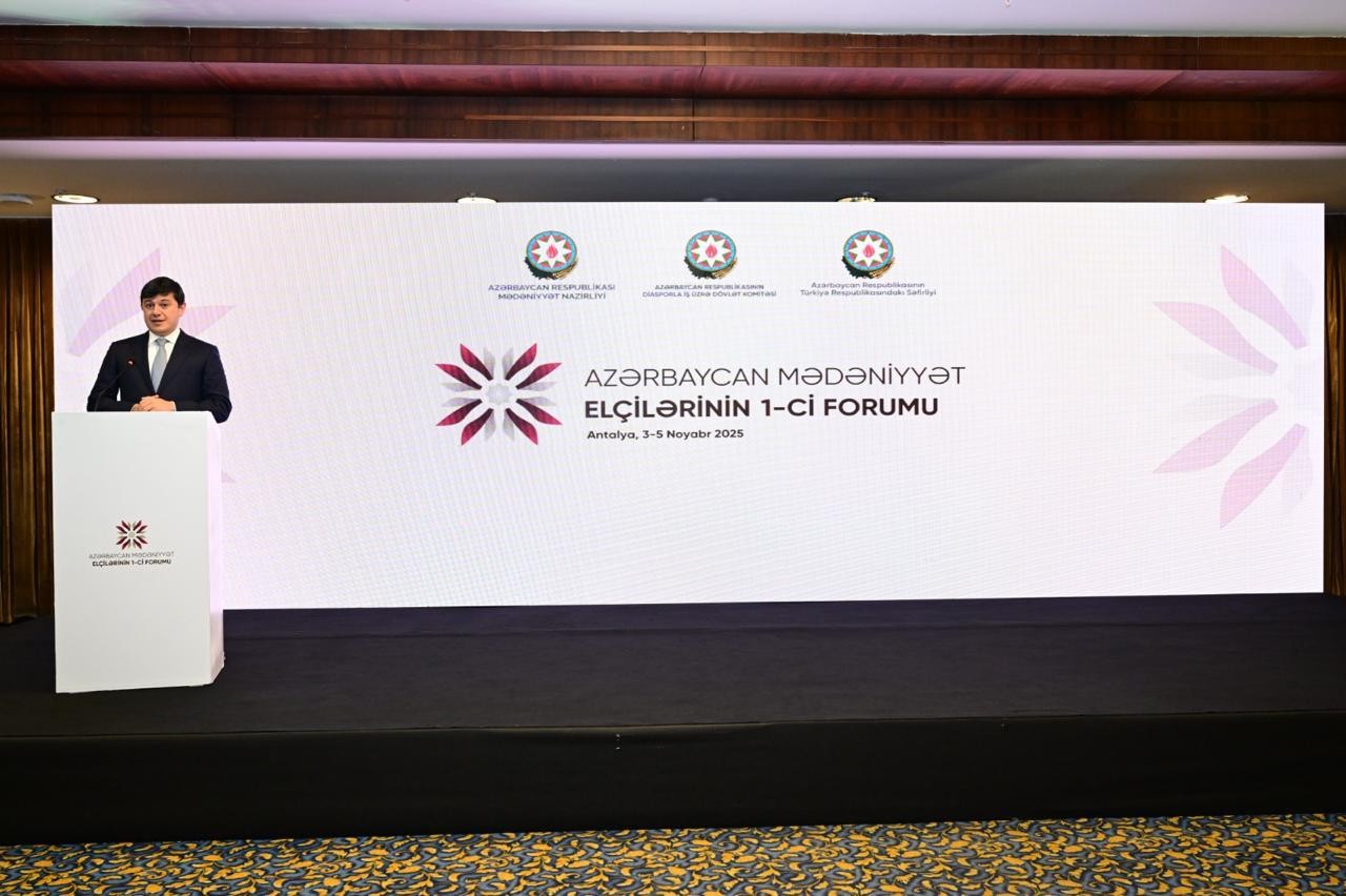 Adil Kərimli Antalyada açılış mərasimində iştirak edib - FOTOLAR