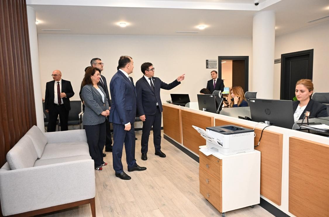 Qırğız nümayəndələr Azərbaycan təcrübəsini öyrənmək üçün AHİK-də olublar - FOTOLAR