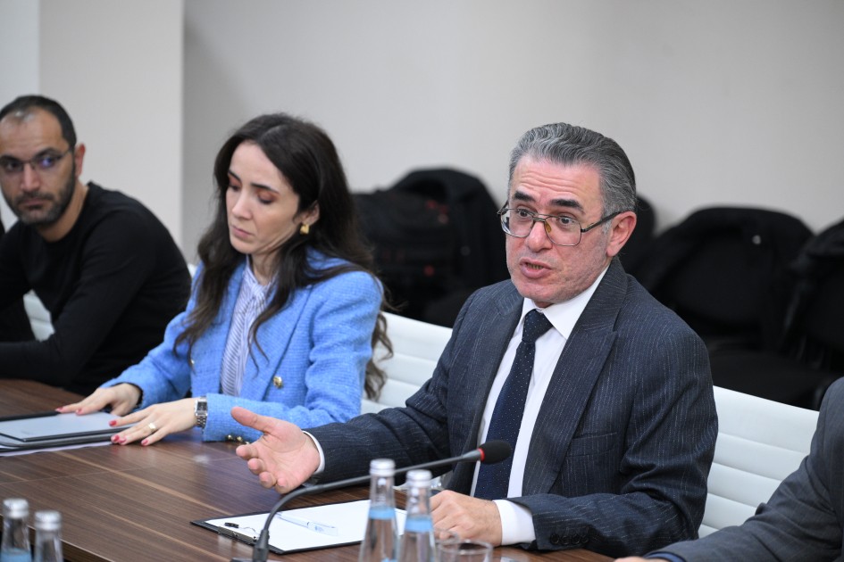 MEDİA-da türkiyəli jurnalistlərlə görüş keçirildi - FOTOLAR