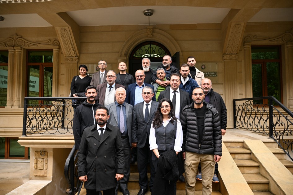 MEDİA-da türkiyəli jurnalistlərlə görüş keçirildi - FOTOLAR