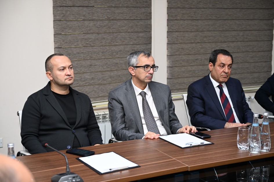 MEDİA-da türkiyəli jurnalistlərlə görüş keçirildi - FOTOLAR