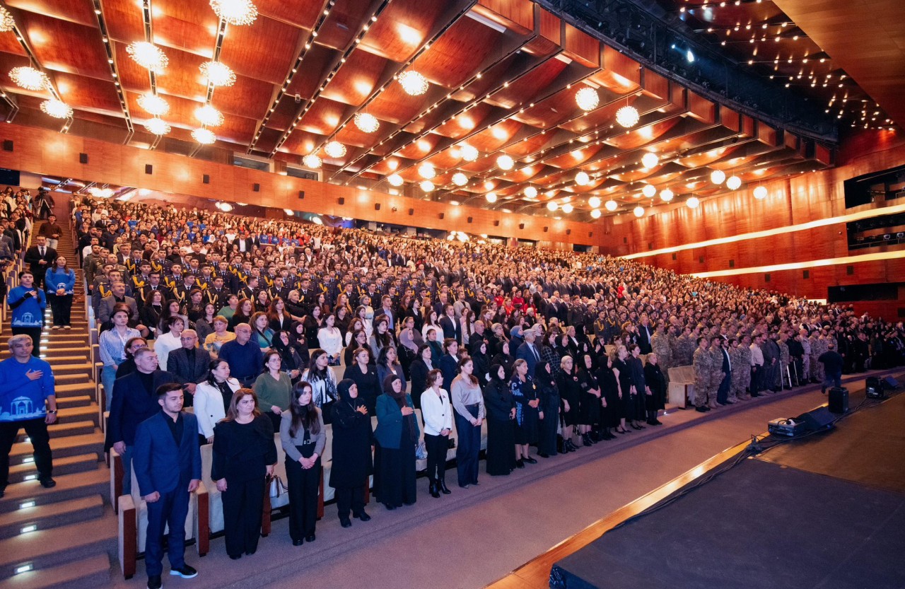 “Zəfər Andı” bədii kompozisiyası təqdim edildi - FOTOLAR