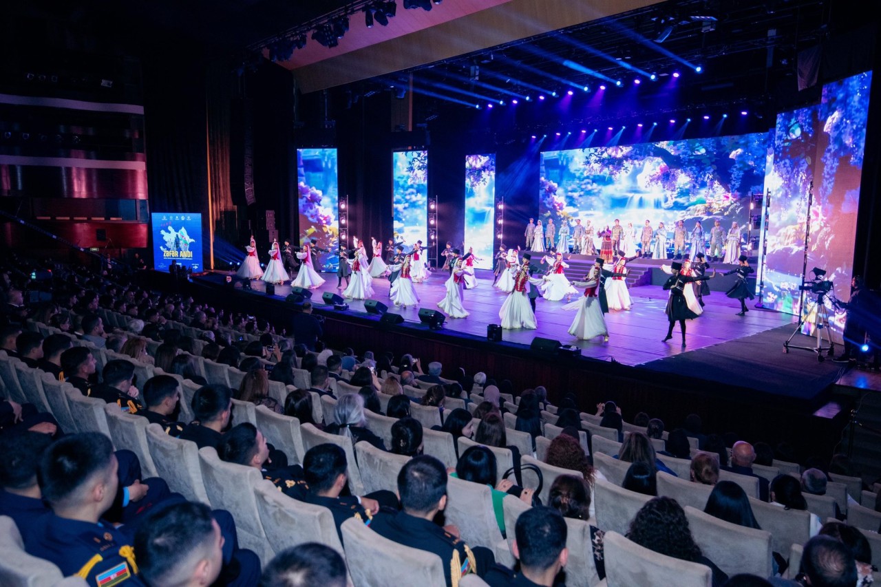 “Zəfər Andı” bədii kompozisiyası təqdim edildi - FOTOLAR