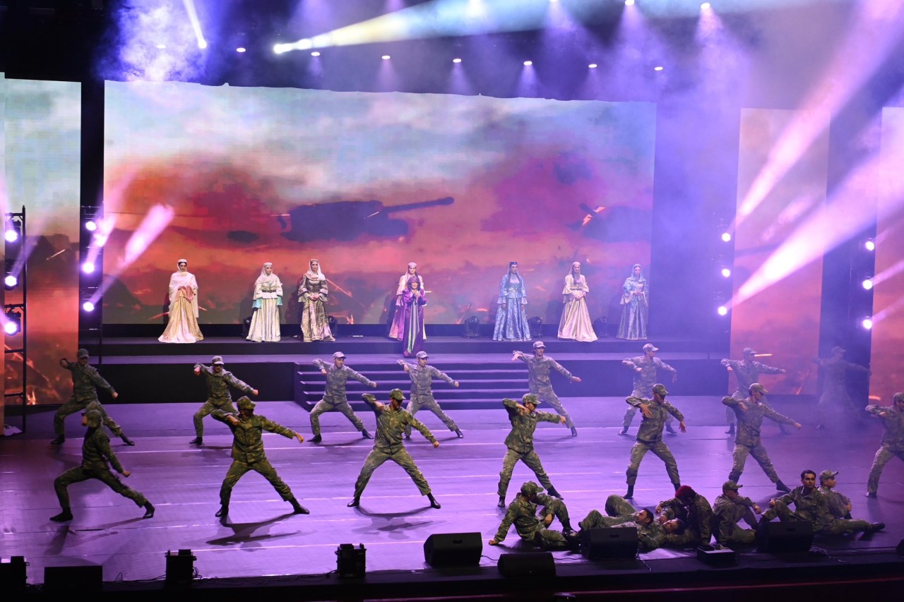 “Zəfər Andı” bədii kompozisiyası təqdim edildi - FOTOLAR