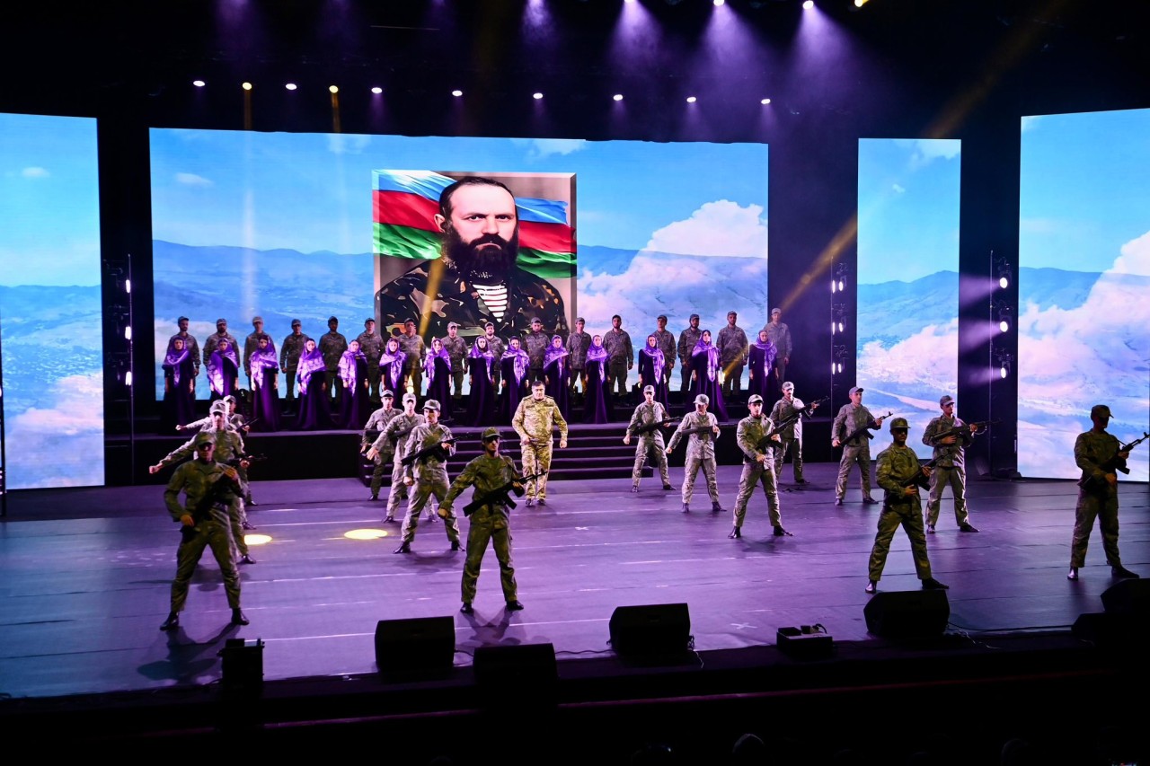 “Zəfər Andı” bədii kompozisiyası təqdim edildi - FOTOLAR